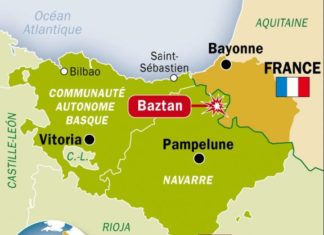 Le Parisien usa un interesante mapa para ilustrar un triste suceso