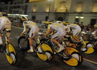 La política, en la «vuelta» al País Vasco, de la Vuelta Ciclista a España