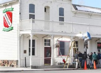 Un hotel vasco en Gardnerville, Nevada, escenario de una película