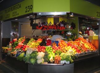 El Mercado de la Ribera en un diario de Pau