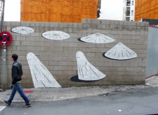 Arte callejero en Bilbao reproducido en San Francisco