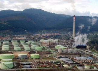 Petronor vuelve a poner en marcha la unidad de refino paralizada en enero