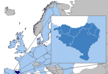 Un americano recorriendo los senderos de los vascos