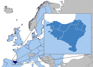 Un americano recorriendo los senderos de los vascos
