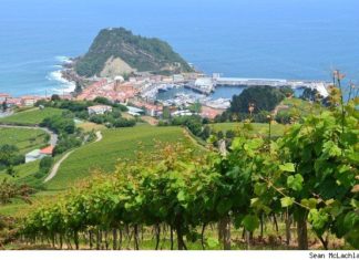 Nuestro excursionista USA visita los senderos de la Costa Vasca