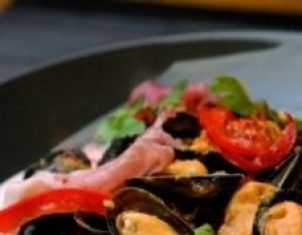 Unos mejillones al estilo de Iparralde