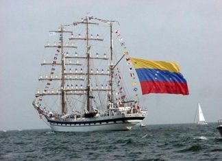 El Buque-escuela «Simón Bolívar» y otros barcos construidos por vascos