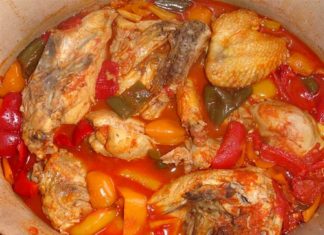 Una receta de pollo asado al estilo vasco desde Canadá