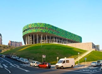 Mas información sobre el Bilbao Arena. Ahora centrada en su diseño verde