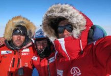 Tres vascos se preparan para atavesar la Antártida