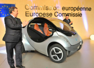 Hiriko presentado al Presidente de la Comisión Europea