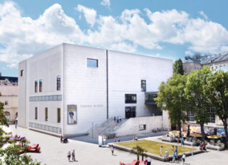 El músico vasco El_Txef_A actúa en el Museo Leopold de Viena