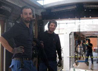 La CAF pinta de Athletic las nuevas unidades del Metro de Santiago de Chile