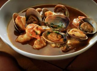 Los Ángeles Times: Sopa de pescado y marisco a la vasca