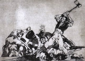 Se van a exhibir en el Museo de BB. AA. de Bilbao las cuatro series de grabados mas famosas de Goya