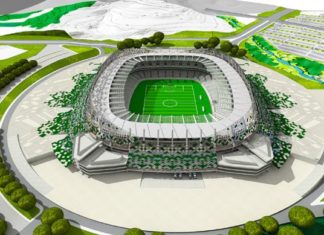 La cubierta de uno de los campos de Brasil 2014, la realiza una empresa vasca