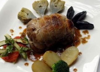 Una receta de asado de Axuria (cordero lechal vasco)