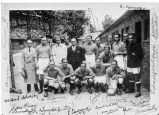 Euzkadi: 6 – Perú: 0. Nos lo cuentan desde Florida Selección de Euzkadi (1937). En plena Guerra Civil