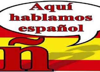 No es español, es castellano. Alguien que llama a las cosas por su nombre (y que no es un demonio separatista)
