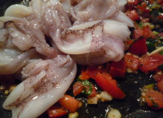 Txipirones a la vasca, desde Alemania