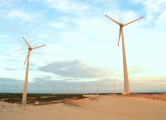 Iberdrola y Neoenergia construyen parques eólicos en Brasil con un total de 288 megavatios