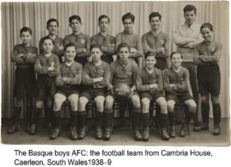 The Basque Soccer Team that Triumphed in Great Britain in the 1938-9 Season