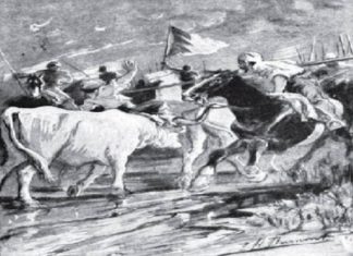 Gauchos en Tandil (Argentina) 1871: Maten, siendo gringos y vascos