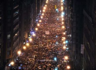 La primeras informaciones sobre la manifestación Presos vascos a Euskal Herria
