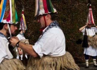 Los Carnavales Vascos de Zubieta en la prensa USA