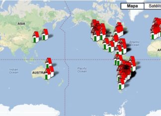 Abierta la convocatoria 2015 del Gobierno Vasco a personas de la Diáspora en situación de extrema necesidad Ubicación de las Euskaletxeak