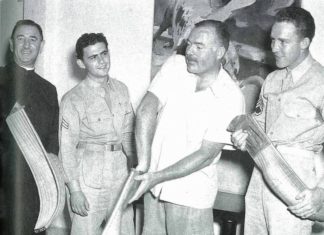 Hemingway and the Basques he chased Nazi subs with in Cuba in World War II