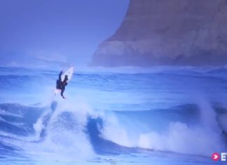 Hugues Oyarzabal enseña al mundo cómo se surfea en Euskadi