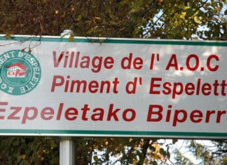 Los pimientos de Ezpeleta, en un blog suizo de gastronomía