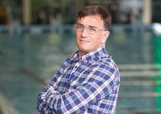 Un vasco entrena a los nadadores de élite de Nueva Zelanda