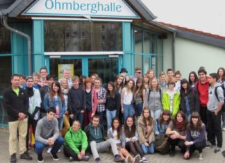 Jóvenes de Ordizia y de Gales visitan Worbis en la Antigua RDA