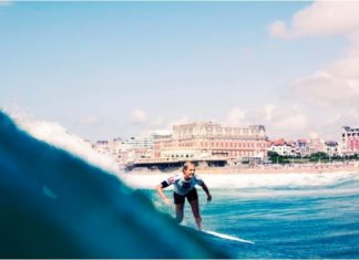 Surf. Roxy Pro Biarritz, in Baskenland, o un deporte que derriba fronteras