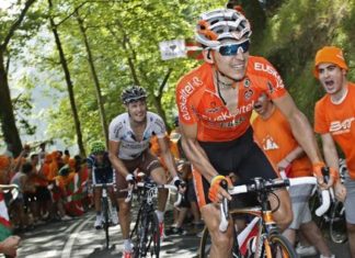 Libération: Los colores del equipo ¿español? Euskaltel-Euskadi
