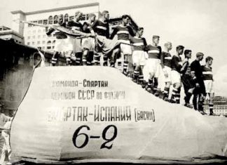 This Friday, the Basque National team is playing–and it’s a lot more than soccer (video) Selección Vasca en la URSS (1938)