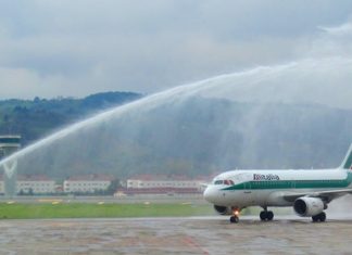 El nuevo enlace Roma-Bilbao calificado como excelente por Alitalia
