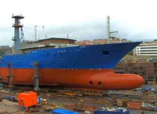 Botado en Astilleros Zamakona el nuevo atunero de Echebastar Group (con vídeo)