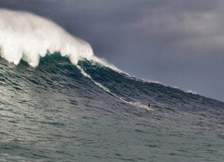 La legendaria «ola gigante vasca» de Belharra aparece de nuevo (con vídeo)