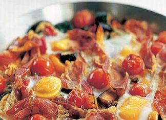 Unos «Basque eggs» con «salchicha turca», ¡buenos para adelgazar! (y otra receta sin esa salchicha)