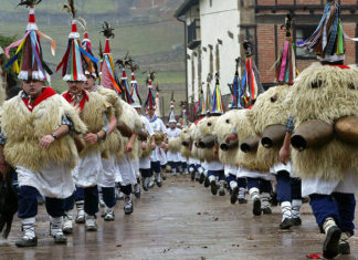 Los carnavales de Ituren y Zubieta en la edicion británica de IBTimes (fotos)