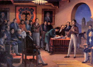 Un colombiano hace una cabal reflexión sobre los nacionalismos en Europa Firma del acta de Independencia de Colombia