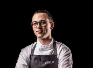 Un cocinero italiano en el Nerua Giacomo Sbalzer, sub-chef del Nerua