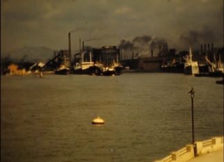 “From Bilbao to the Bay”, an amateur film from 1961 (video) Fotograma del fim de Raymond Fontaine (1961)