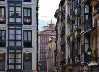 Desde Polonia: Sorprendente, hermoso y desafiante Bilbao Ikurriñas em Bilbao. Fotografía Kamila Napora