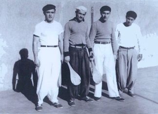 La presencia de los vascos en Pergamino (Argentina) Pelotaris vascos en Argentina