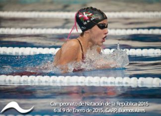 Orgullosos de ser vascos en el mundo Vicky Aguirre en el Campeonato República de Natación Cadetes y Juveniles