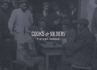«Cooks & Soldiers». Un restaurante vasco en Atlanta (¿Basque ketchup?) Portada de la web del Restaurante Cooks & soldiers